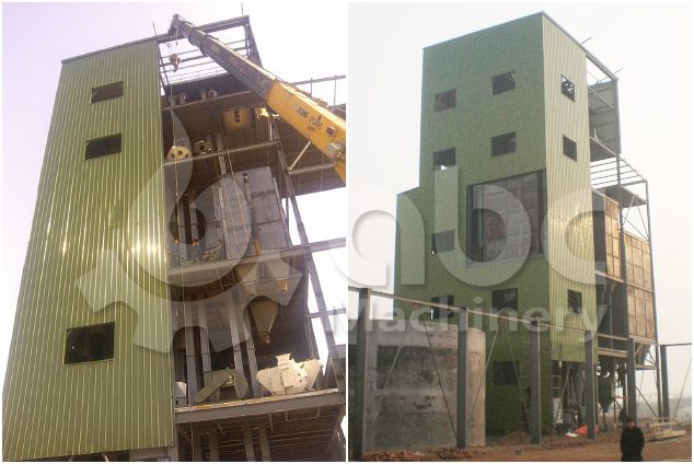 large scale animal feed mill plant design and construction