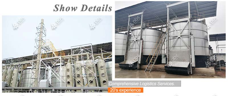 Organic Fertilizer Vertical Fermentation Tank for Sale